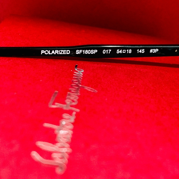 FERRAGAMO Model SF180SP Sunglasses in BLACK/GOLD - Picture 5 of 7